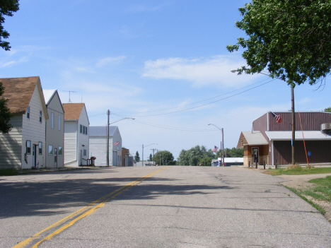 Street scene, Dovray Minnesota, 2014