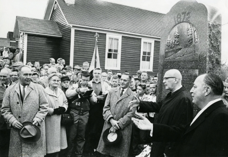 Finnish President Urho Kekkonen on his visit to Esko in 1961, Esko, Minnesota