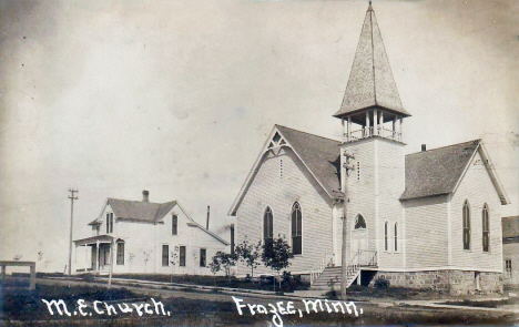 Methodist Episcopal Church, Frazee Minnesota, 1910's