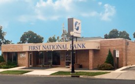 First National Bank, spring valley office