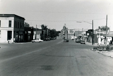Street scene, Balaton Minnesota, 1960's