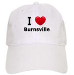 I Love Burnsville Baseball Cap