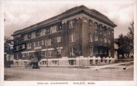 Essling Apartments, Eveleth Minnesota, 1934