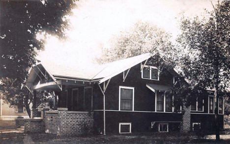 Ed Williams home, Spicer Minnesota, 1910's