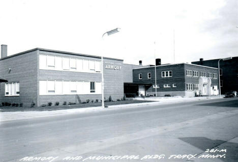 Armory and Municipal Building, Tracy Minnesota, 1960's