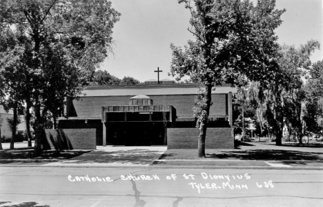 Catholic Church of St. Dionyius, Tyler Minnesota, 1960's