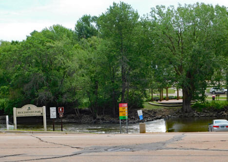 Rick Johnson Park on the Crow River, Watertown Minnesota, 2020