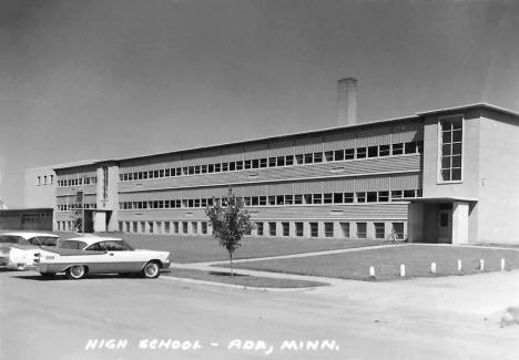 High School, Ada, Minnesota, 1963