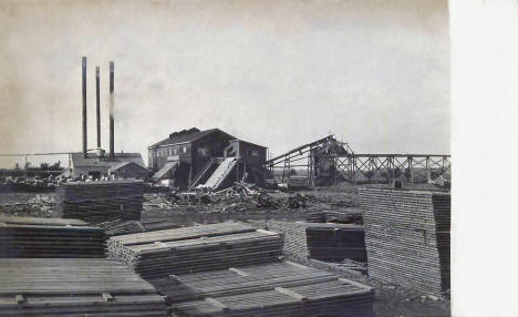 Lumber Mill, Ada, Minnesota, 1906