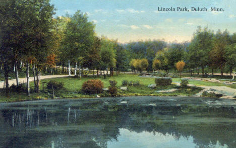 Lincoln Park, Duluth Minnesota, 1916