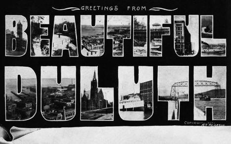 Greetings from Duluth, Minnesota, 1907