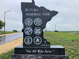 Altura Memorial Park, Altura, Minnesota