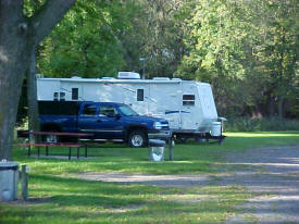 Sauk River Park Camp Grounds, Melrose Minnesota