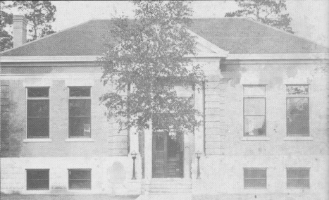 Carnegie Library built 1910 at 5th Street and Bemidji Avenue.