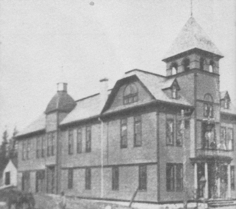 The Village Hall, Fire Dept. Quarters & Opera House built 1899, Bemidji Minnesota.