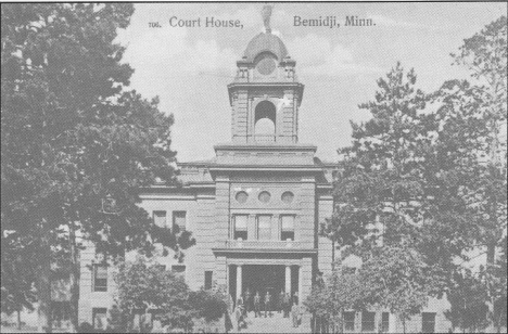 Beltrami County Courthouse in Bemidji Minnesota, built in 1902. 