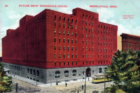 Butler Brothers Wholesale House, Minneapolis Minnesota, 1909