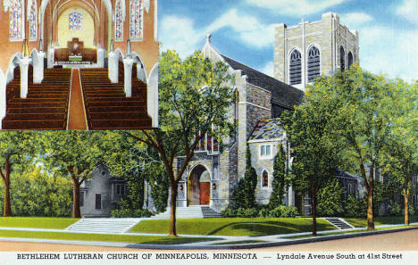 Bethlehem Lutheran Church, Minneapolis, Minnesota, 1944