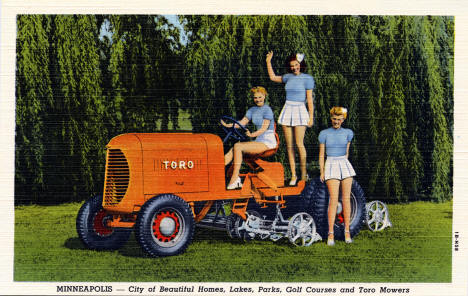 Toro Ad, Minneapolis, Minnesota, 1941