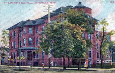 St. Barnabas Hospital, Minneapolis Minnesota, 1912