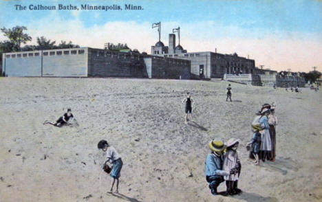 Calhoun Baths, Minneapolis Minnesota, 1915