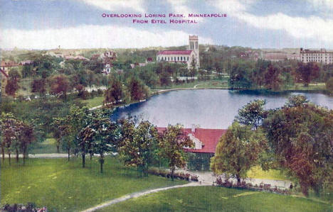 Loring Park, Minneapolis Minnesota, 1910's