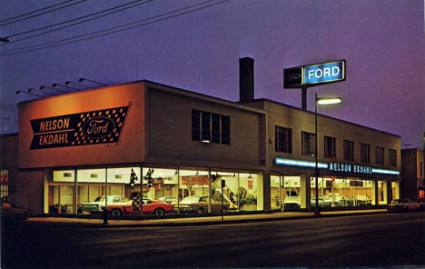 Nelson Ekdahl Ford, 5th & E Lake Street, Minneapolis Minnesota, 1969