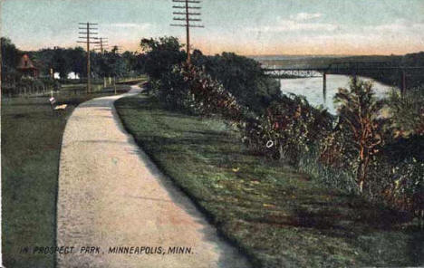 Prospect Park, Minneapolis Minnesota, 1913
