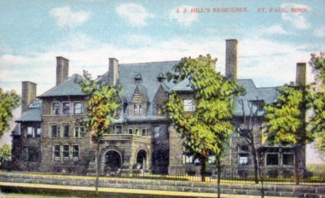 J. J. Hill's Residence, St. Paul Minnesota, 1918