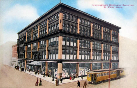 Mannheimer Brothers Building, St. Paul Minnesota, 1910