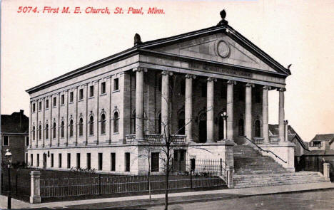First Methodist Episcopal Church, 12th and Minnesota, St. Paul, Minnesota, 1910s
