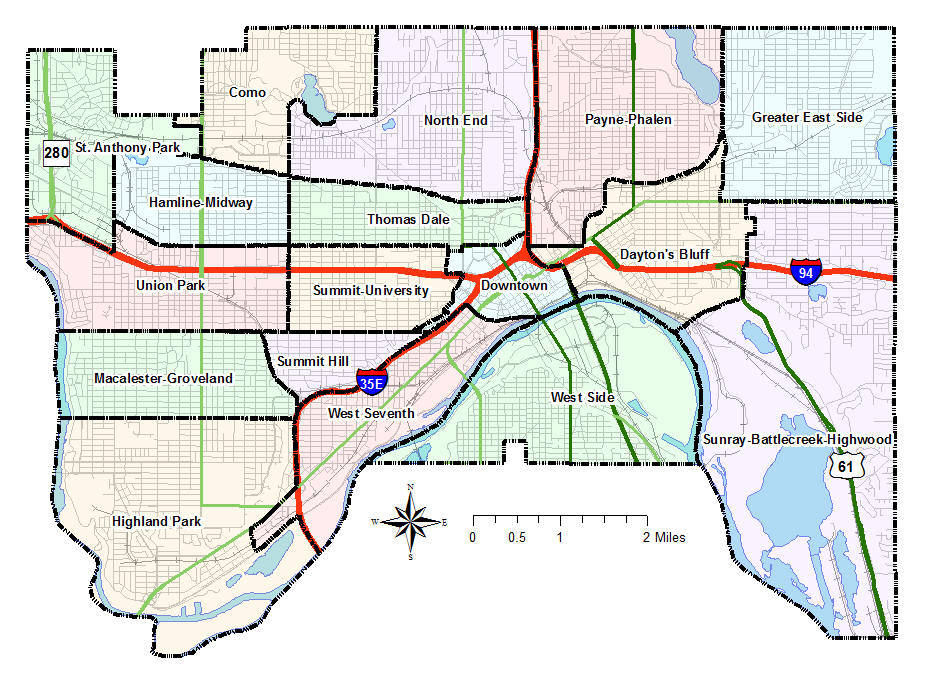 Neighborhoods in Saint Paul, Minnesota - Wikipedia