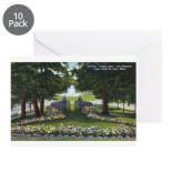 Como Park "Gates Ajar" Postcard Greeting Cards