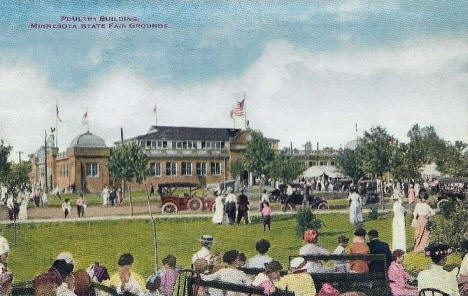 Poultry Building, Minnesota State Fair Grounds, 1921