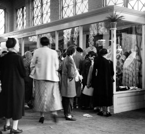 Womans Building exhibits (now Creative Activities), Minnesota State Fair, 1951