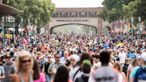 Opening Day at the 2018 Minnesota State Fair