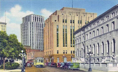 Fourth Street, St. Paul Minnesota, 1933
