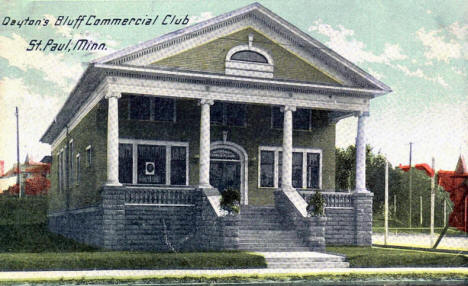 Dayton's Bluff Commercial Club, St. Paul Minnesota, 1913
