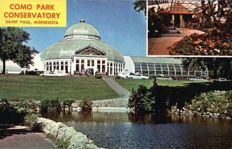 Como Park Conservatory, St. Paul Minnesota, 1960's