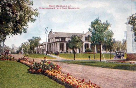 Rest Cottage at the Minnesota State Fairgrounds, St. Paul Minnesota, 1920