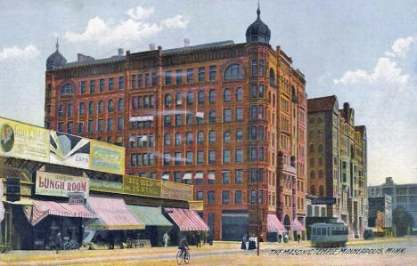 Masonic Temple, 6th and Hennepin, Minneapolis Minnesota, 1908