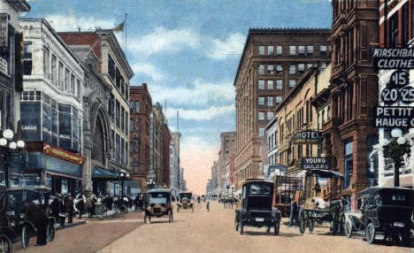 Nicollet Avenue, Minneapolis Minnesota, 1916