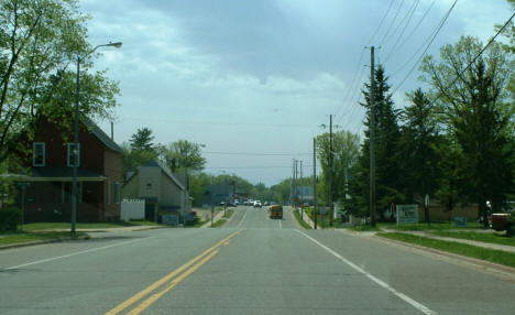 Street scene, Crosby Minnesota, 2007
