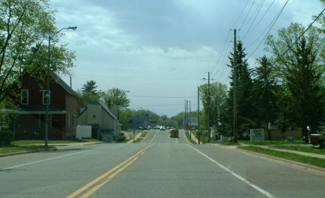 Street scene, Crosby Minnesota, 2007