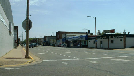 Street scene, Crosby Minnesota, 2007