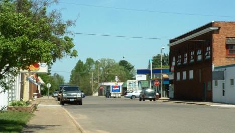 Street scene, Crosby Minnesota, 2007