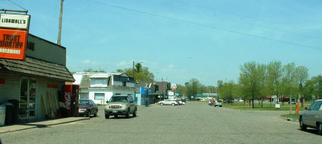 Street scene, Garrison Minnesota, 2007