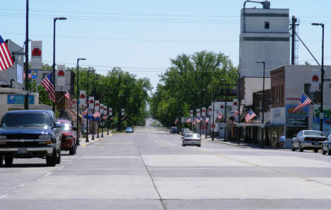 Street view, Mora Minnesota, 2007