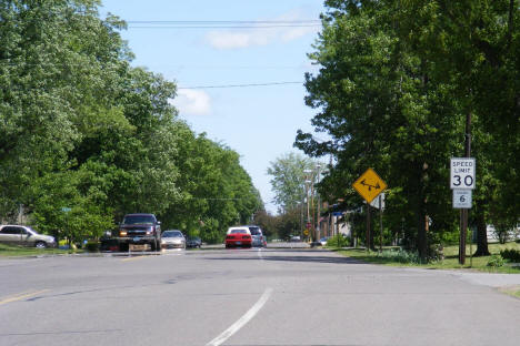 Street view, Mora Minnesota, 2007