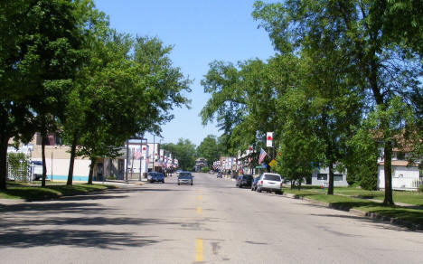 Street view, Mora Minnesota, 2007